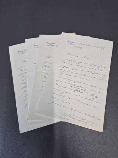 Fonds LOUBET – Autographes / Ensemble de...
