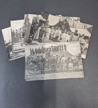 Fonds LOUBET – Russie / ensemble de 11 cartes...