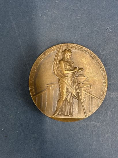 Médaille en bronze « Emile LOUBET Président...