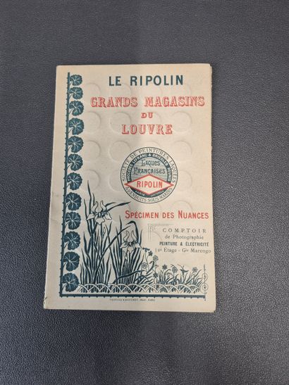 Fonds LOUBET – Catalogues et nuancier
1°)...