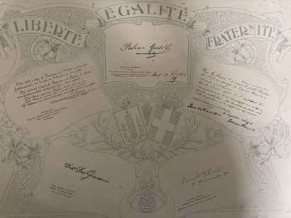 Fonds LOUBET – Italie / Important album de...