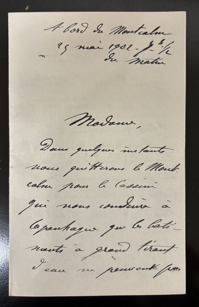 Fonds LOUBET – Autographe / Lettre autographe...