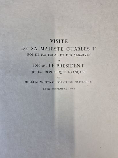 Fonds LOUBET – Museum / « Visite de Sa Majesté...