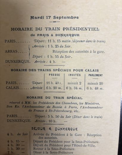 Fonds LOUBET – Russie / Programme du voyage...