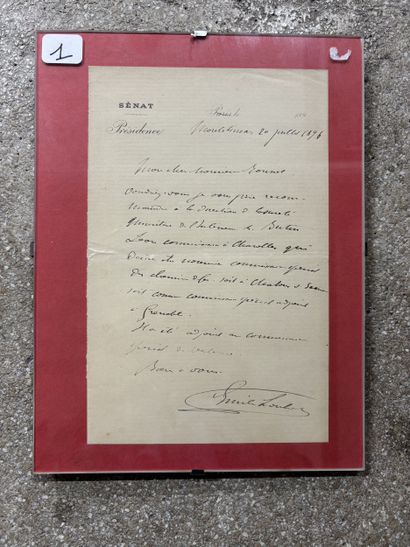 Emile LOUBET (1838-1929, Président de la...