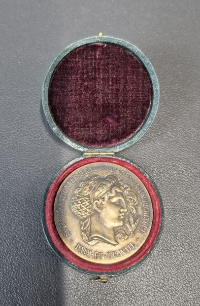 Fonds LOUBET – Médaille / « Société d’Encouragement...
