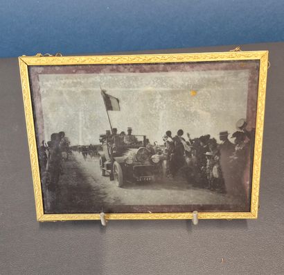 Fonds LOUBET – Plaque photo en verre / «...