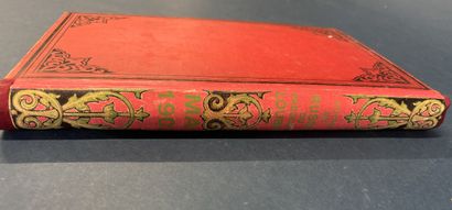Un livre couverture cartonnée rouge « Le...