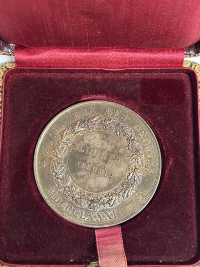 Fonds LOUBET – Médaille / « Chambre des Députés...
