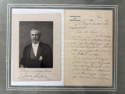 Emile LOUBET (1838-1929, Président de la...