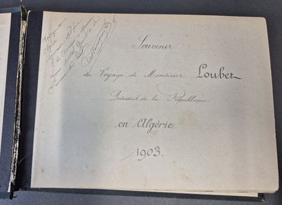 Fonds LOUBET – ALGERIE / Album « Souvenir...