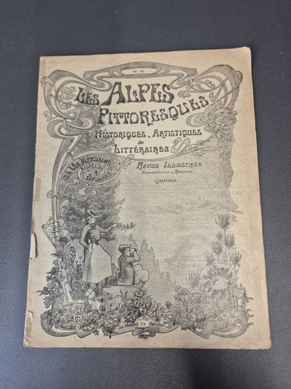 Fonds LOUBET – Revues / « Les Alpes pittoresques...
