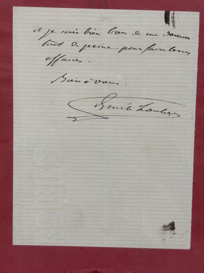 Emile LOUBET (1838-1929, Président de la...