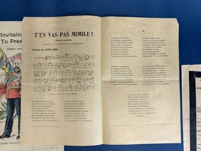 A propaganda brochure on Loubet's trip to...