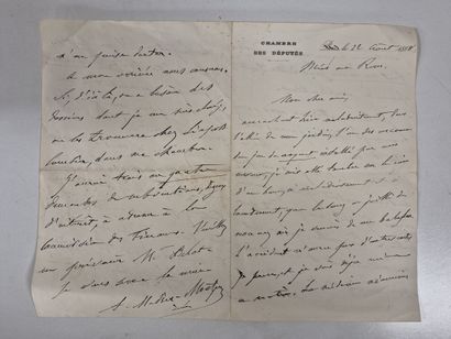 Jules MELINE (1838-1925, il fut ministre...