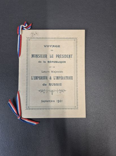 Fonds LOUBET – Russie / Programme du voyage...
