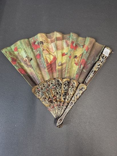 Fonds LOUBET – Eventail / Eventail de Madame...