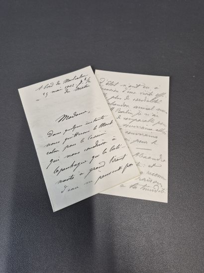 Fonds LOUBET – Autographe / Lettre autographe...