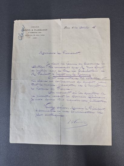Fonds LOUBET – Editeur – Ernest FLAMMARION...