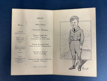 A menu from the 