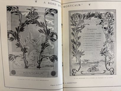Un livre couverture cartonnée rouge « Le...
