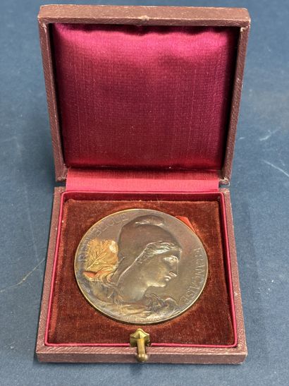 Médaille en argent « SENAT LOUBET 1891 République...