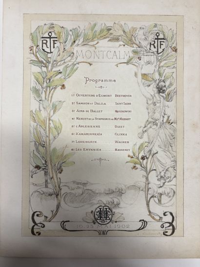 Fonds LOUBET – Marine / Programme de la soirée...