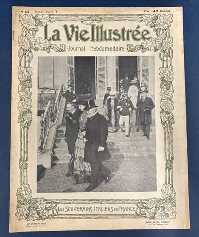 Fonds LOUBET – Italie / revue « La Vie illustrée...
