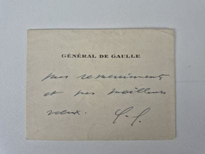 An autograph calling card from 