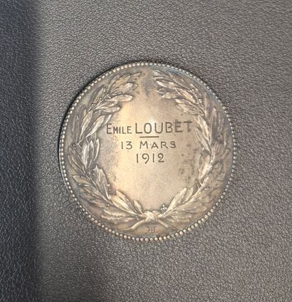 Fonds LOUBET – Médaille en argent / « Société...