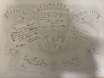 Fonds LOUBET – Italie / Important album de...
