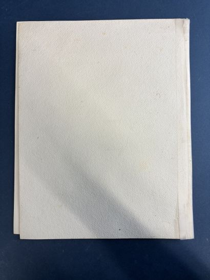 Un rare menu du Président Emile LOUBET en...