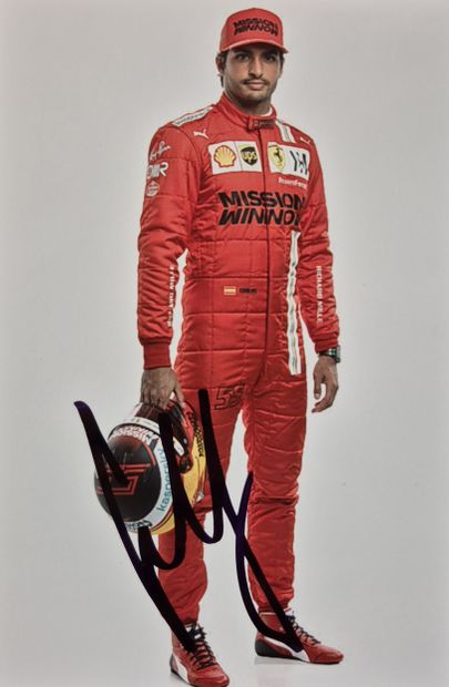 Autograph of Carlos Sainz Junior
Photo paper...