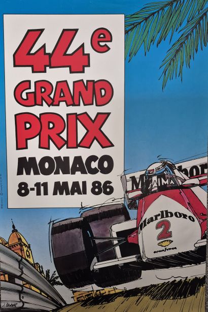Poster for the 44th Monaco Grand Prix, May...