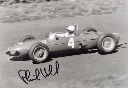 Phil Hill's autograph
Photo paper 
Dimensions:...