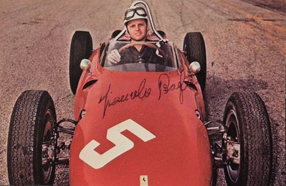 Autographed by Giancarlo Baghetti
Cardboard...