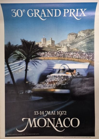 Poster for the 30th Monaco Grand Prix, May...