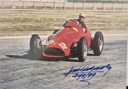 Autograph by José Froilan Gonzalez 
Photo...