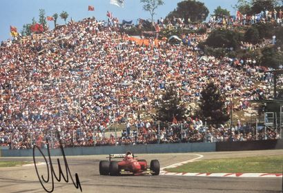 Nicola Larini's autograph
Photo paper 
Dimensions:...