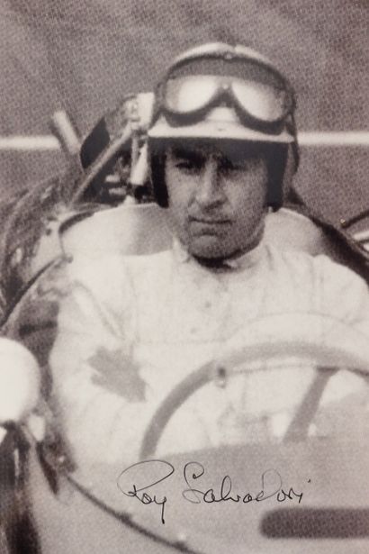 Autograph by Roy Salvadori
Photo paper 
Dimensions:...