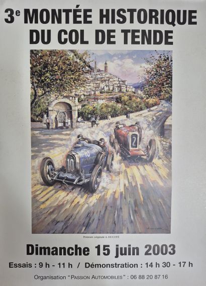 Poster for the 3rd historic Col de Tende...