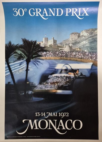 Poster for the 30th Monaco Grand Prix, May...