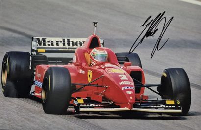 Autograph of Eddie Irvine
Photo paper 
Dimensions:...