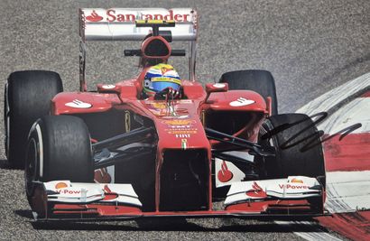 Autograph of Felipe Massa
Photo paper 
Size:...