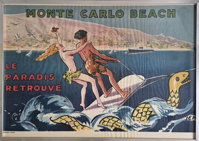After SEM (1863-1934) Poster Monte Carlo...