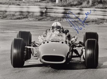 Autographed by Chris Amon
Paperboard 
Dimensions:...