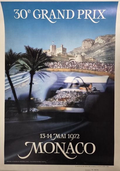 Poster for the 30th Monaco Grand Prix, May...