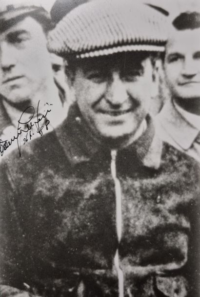 Autograph of Dorino Serafini 
Photo paper
Dimensions:...