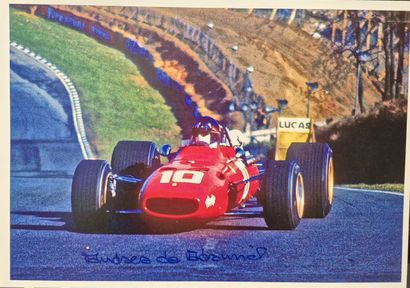 Autograph by Andrea de Adamich
Photo paper...