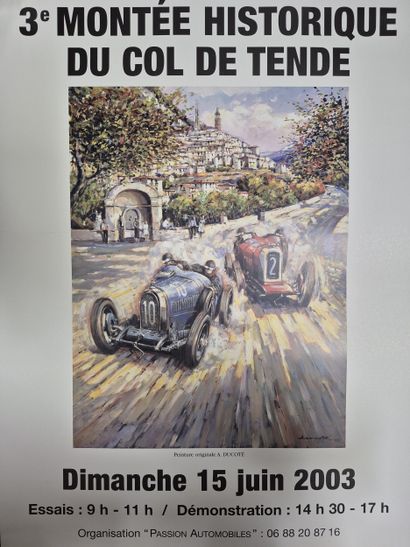Poster for the 3rd Montée historique de col...